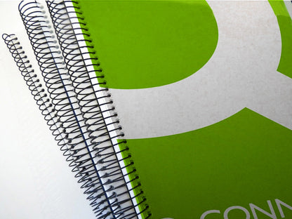 Espiral metalico Q-connect 56 4:1 18mm 1,2mm caja de 100 unidades