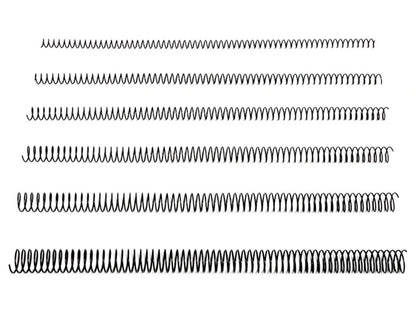 Espiral metalico Q-connect 56 4:1 18mm 1,2mm caja de 100 unidades