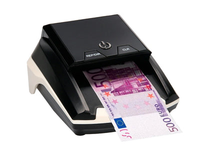 Detector y contador profesional de billetes falsos Q-Connect - Automatico- Actualizacion de divisas.